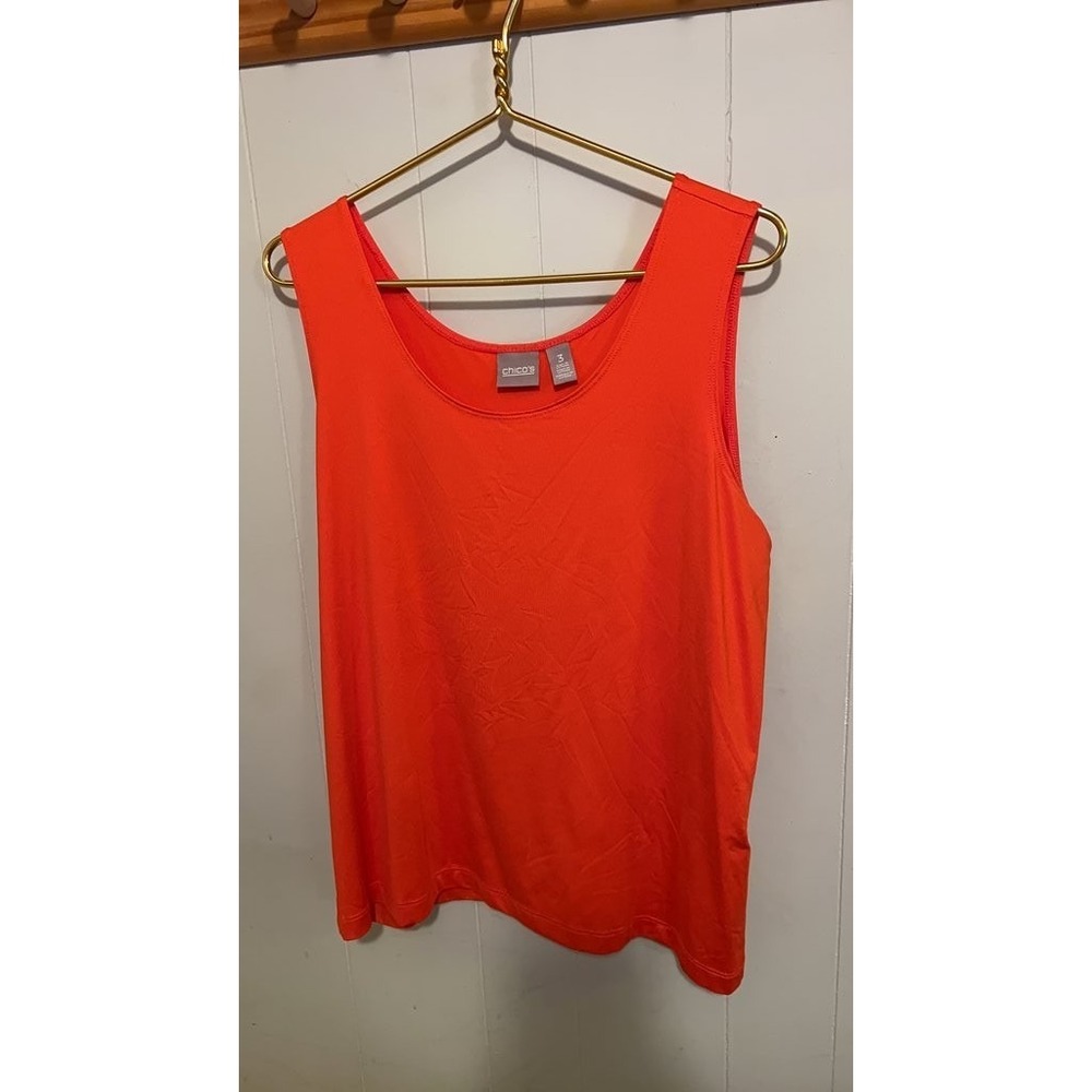 Chico's Women's Red Tank Top Size 3